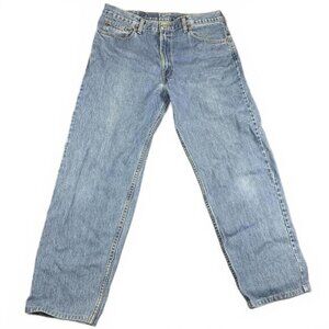 Levis 550 Mens 3834 TF 3430 Relaed Fit Tapered Leg Jeans Vintage Light Blue